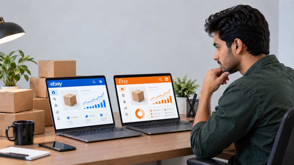 eBay vs Etsy for beginners in Pakistan